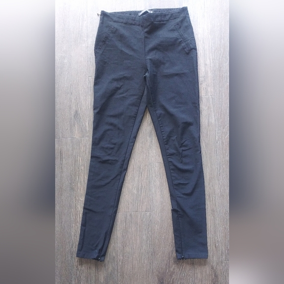 Zara Black Women's Pants Skinny Size M - Picture 2 of 10